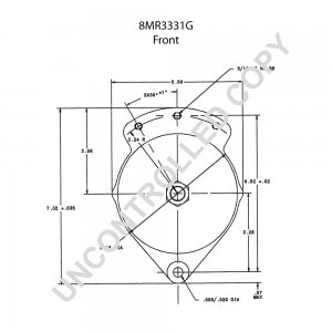 8MR3331G | PRESTOLITE LEECE NEVILLE | ALTERNATOR 8MR3331G 