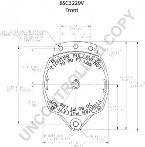 8SC3229V | PRESTOLITE LEECE NEVILLE | ALTERNATOR 8SC3229V 