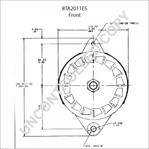 8TA2011ES | PRESTOLITE LEECE NEVILLE | ALTERNATOR 8TA2011ES 