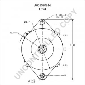 A001090844 | PRESTOLITE LEECE NEVILLE | ALTERNATOR A001090844 