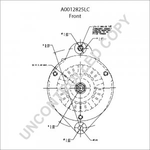 A0012825LC | PRESTOLITE LEECE NEVILLE | ALTERNATOR A0012825LC 