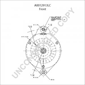 A0012913LC | PRESTOLITE LEECE NEVILLE | ALTERNATOR A0012913LC 