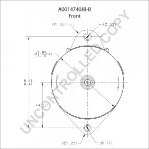 A0014740JB-B | PRESTOLITE LEECE NEVILLE | ALTERNATOR A0014740JB-B 