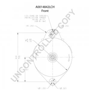 A0014842LCH | PRESTOLITE LEECE NEVILLE | ALTERNATOR A0014842LCH 