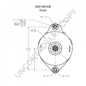 A0014876JB | PRESTOLITE LEECE NEVILLE | ALTERNATOR A0014876JB 