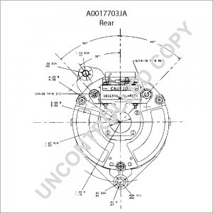 A0017703JA | PRESTOLITE LEECE NEVILLE | ALTERNATOR A0017703JA 