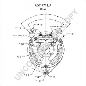 A0017711JA | PRESTOLITE LEECE NEVILLE | ALTERNATOR A0017711JA 