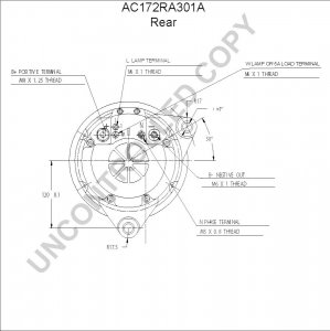 AC172RA301A | PRESTOLITE LEECE NEVILLE | ALTERNATOR 24V 140A AC172RA301A AC172RA301A