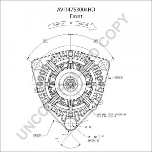 AVI147S3004HD | PRESTOLITE LEECE NEVILLE | ALTERNATOR AVI147S3004HD 