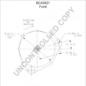 BCA3921 | PRESTOLITE LEECE NEVILLE | ALTERNATOR BCA3921 