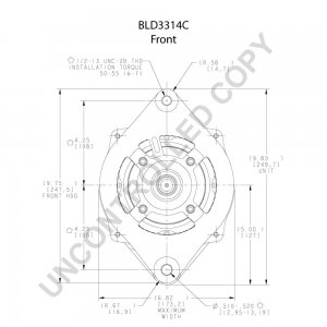 BLD3314C | PRESTOLITE LEECE NEVILLE | ALTERNATOR BLD3314C 