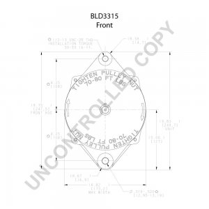 BLD3315 | PRESTOLITE LEECE NEVILLE | ALTERNATOR BLD3315 