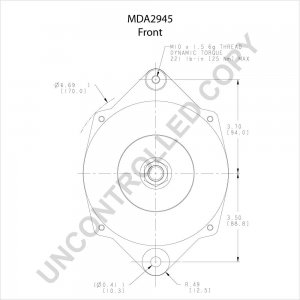 MDA2945 | PRESTOLITE LEECE NEVILLE | ALTERNATOR MDA2945 