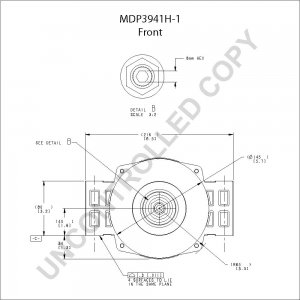 MDP3941H-1 | PRESTOLITE LEECE NEVILLE | ALTERNATOR MDP3941H-1 