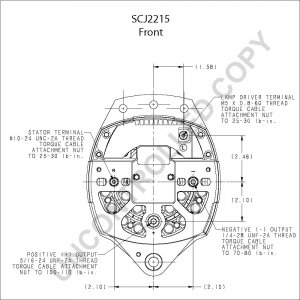 SCJ2215 | PRESTOLITE LEECE NEVILLE | ALTERNATOR SCJ2215 