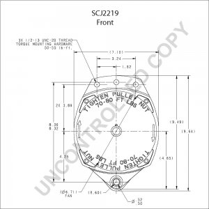 SCJ2219 | PRESTOLITE LEECE NEVILLE | ALTERNATOR SCJ2219 