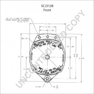 SCJ3128 | PRESTOLITE LEECE NEVILLE | ALTERNATOR SCJ3128 