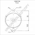 1268070M | PRESTOLITE LEECE NEVILLE | ALTERNATOR 1268070M 