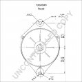 1268580 | PRESTOLITE LEECE NEVILLE | ALTERNATOR 1268580 