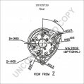 20100729 | PRESTOLITE LEECE NEVILLE | ALTERNATOR 12V 85A MERCEDES TRUCK 20100729 20100729