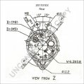 20110103 | PRESTOLITE LEECE NEVILLE | ALTERNATOR 12V 65A VW TRANSPORTER 20110103 20110103