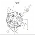 20110210 | PRESTOLITE LEECE NEVILLE | ALTERNATOR 12V 70A 20110210 20110210