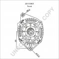 20110401 | PRESTOLITE LEECE NEVILLE | ALTERNATOR12V 110A 6K CW 20110401 20110401