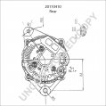 20110410 | PRESTOLITE LEECE NEVILLE | ALTERNATOR 12V 80A TOZOTA AVENSIS 20110410 20110410