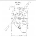 8AL2105L | PRESTOLITE LEECE NEVILLE | ALTERNATOR 8AL2105L 