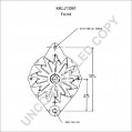 8AL2108F | PRESTOLITE LEECE NEVILLE | ALTERNATOR 8AL2108F 