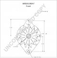 8AR2023KA-F | PRESTOLITE LEECE NEVILLE | ALTERNATOR 8AR2023KA-F 