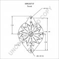 8AR2075F | PRESTOLITE LEECE NEVILLE | ALTERNATOR 8AR2075F 