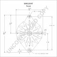 8AR2204T | PRESTOLITE LEECE NEVILLE | ALTERNATOR 12V 90AMP 8AR2204T 110-467