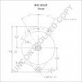 8HC3022F | PRESTOLITE LEECE NEVILLE | ALTERNATOR 8HC3022F 