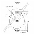 8MH2008P | PRESTOLITE LEECE NEVILLE | ALTERNATOR 8MH2008P 