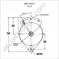 8MH3005FS | PRESTOLITE LEECE NEVILLE | ALTERNATOR 8MH3005FS 