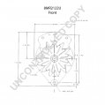 8MR2122U | PRESTOLITE LEECE NEVILLE | ALTERNATOR 8MR2122U 