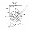 8MR2124LB | PRESTOLITE LEECE NEVILLE | ALTERNATOR 8MR2124LB 