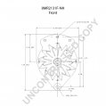 8MR2131F-NH | PRESTOLITE LEECE NEVILLE | ALTERNATOR 8MR2131F-NH 