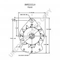 8MR2332LA | PRESTOLITE LEECE NEVILLE | ALTERNATOR 8MR2332LA 