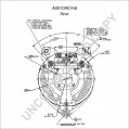 A001090768 | PRESTOLITE LEECE NEVILLE | ALTERNATOR A001090768 