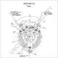 A001090770 | PRESTOLITE LEECE NEVILLE | ALTERNATOR A001090770 