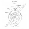 A001090806 | PRESTOLITE LEECE NEVILLE | ALTERNATOR A001090806 