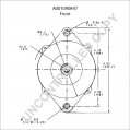 A001090847 | PRESTOLITE LEECE NEVILLE | ALTERNATOR A001090847 