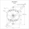 A001090875 | PRESTOLITE LEECE NEVILLE | ALTERNATOR A001090875 