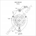 A0012802JB | PRESTOLITE LEECE NEVILLE | ALTERNATOR A0012802JB 