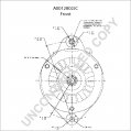 A0012802JC | PRESTOLITE LEECE NEVILLE | ALTERNATOR A0012802JC 