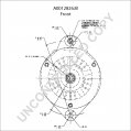 A0012826JB | PRESTOLITE LEECE NEVILLE | ALTERNATOR A0012826JB 