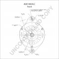 A0014834LC | PRESTOLITE LEECE NEVILLE | ALTERNATOR A0014834LC 