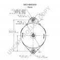 A0014840AAH | PRESTOLITE LEECE NEVILLE | ALTERNATOR A0014840AAH 